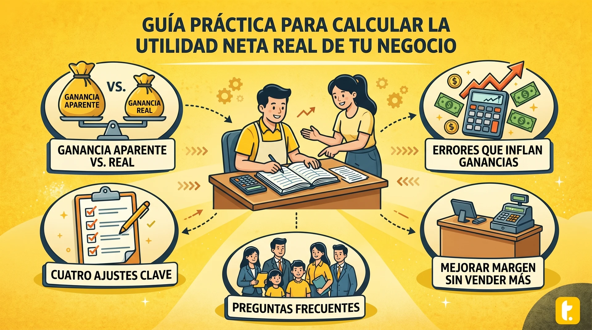 Usuario de Treinta llevando su inventario con un sistema