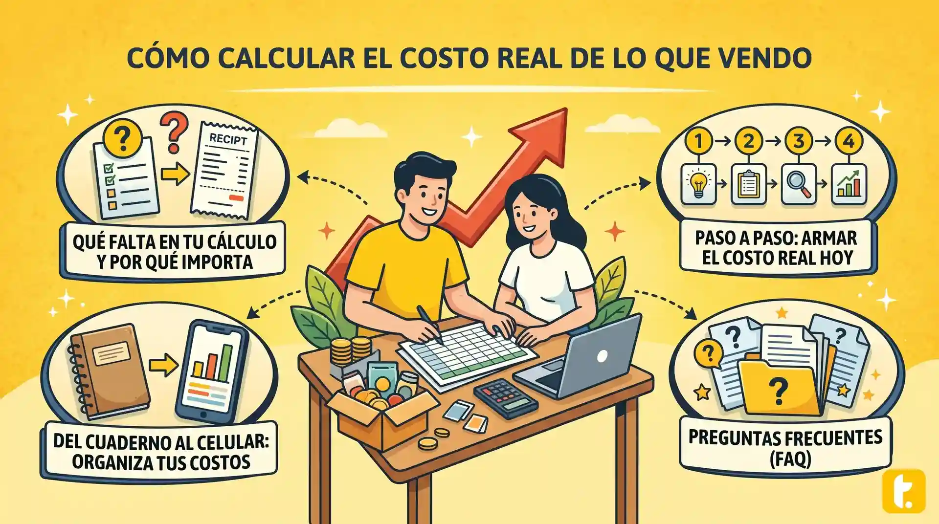 Cómo calcular el costo real de lo que vendes