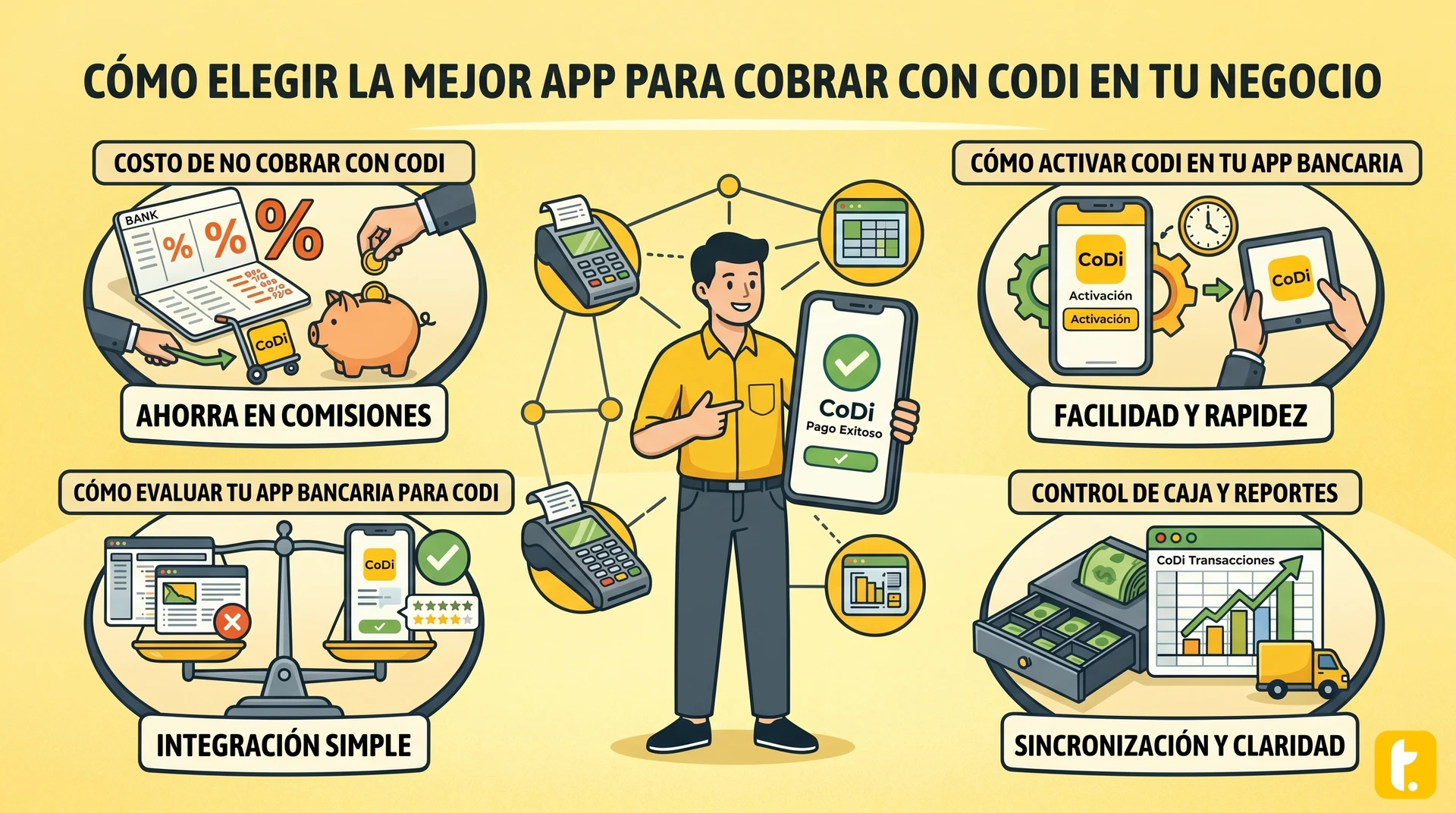 Usuario de Treinta llevando su inventario con un sistema