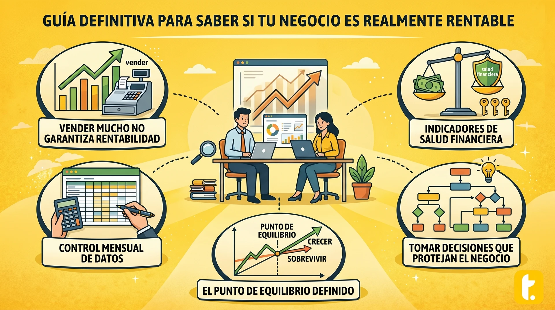 Usuario de Treinta llevando su inventario con un sistema